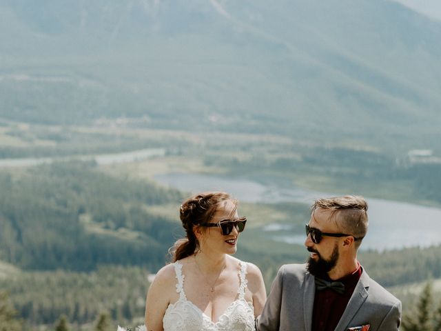 Justin and Adele &apos;s wedding in Banff, Alberta 1