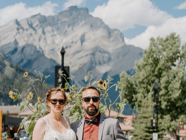 Justin and Adele &apos;s wedding in Banff, Alberta 4