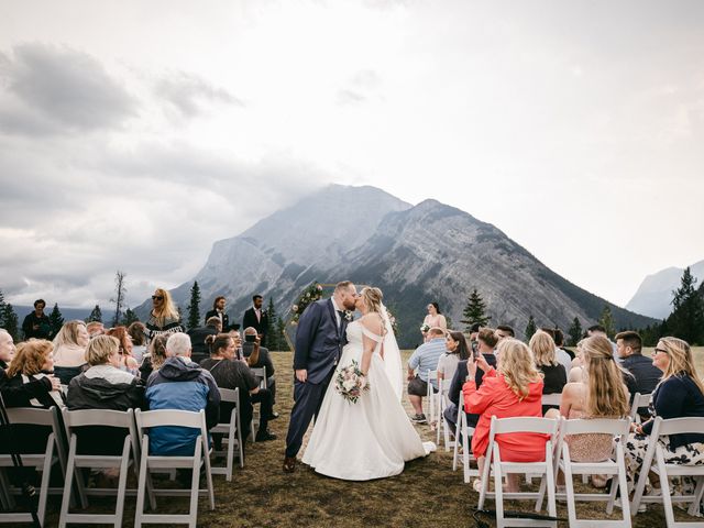 Blair and Brittany&apos;s wedding in Banff, Alberta 6