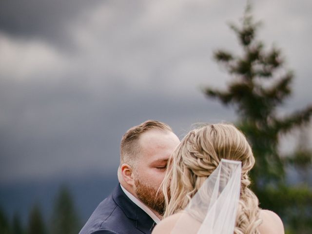 Blair and Brittany&apos;s wedding in Banff, Alberta 37