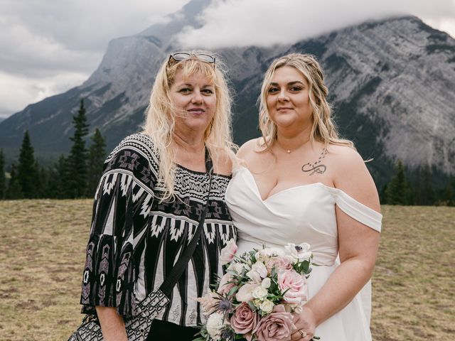 Blair and Brittany&apos;s wedding in Banff, Alberta 66