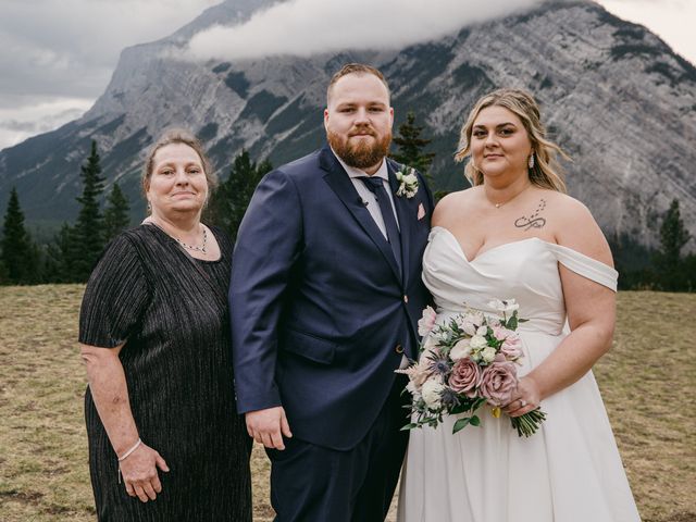 Blair and Brittany&apos;s wedding in Banff, Alberta 70