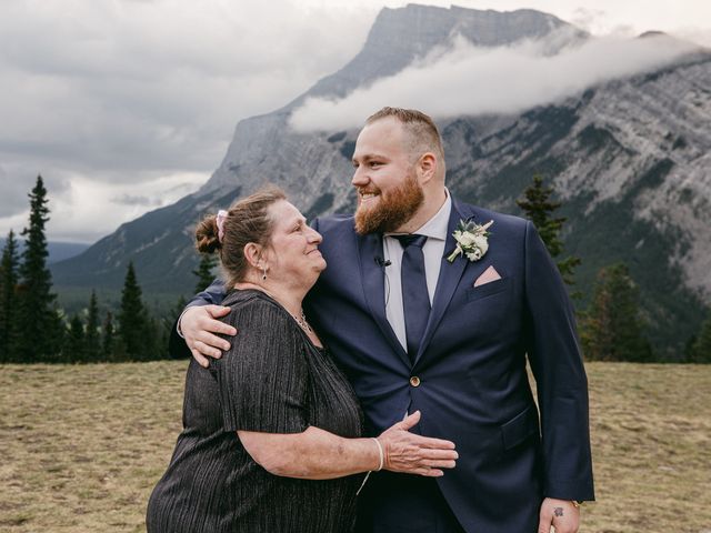 Blair and Brittany&apos;s wedding in Banff, Alberta 72