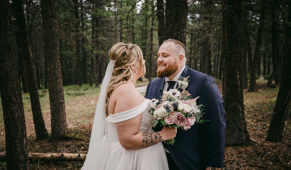 Blair and Brittany's wedding in Banff, Alberta