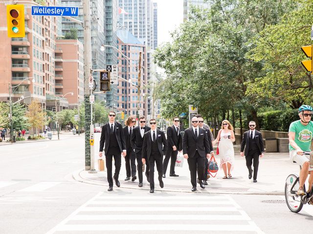 Giacomo and Kim&apos;s wedding in Toronto, Ontario 14