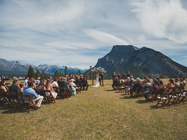 Hans and Samantha&apos;s wedding in Banff, Alberta 1