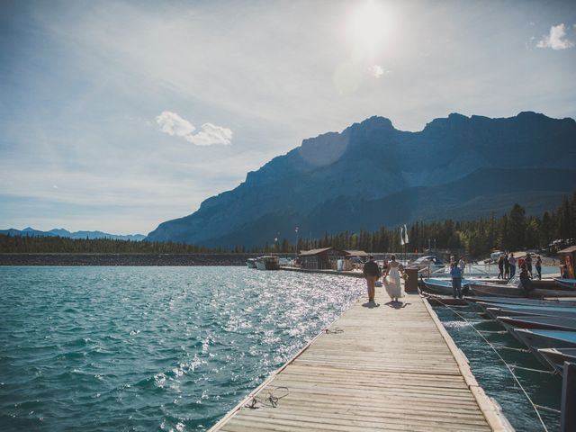 Hans and Samantha&apos;s wedding in Banff, Alberta 142