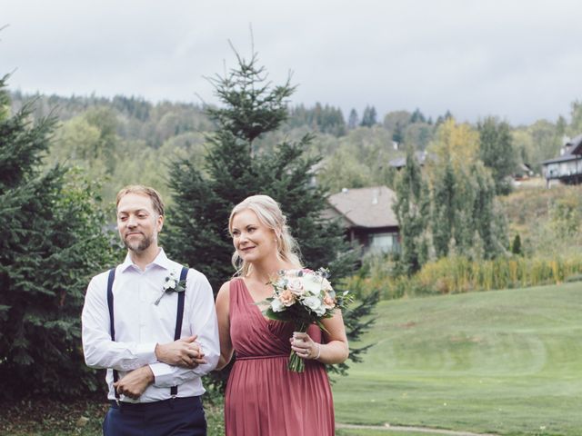 Mike and Vanessa&apos;s wedding in Rossland, British Columbia 15