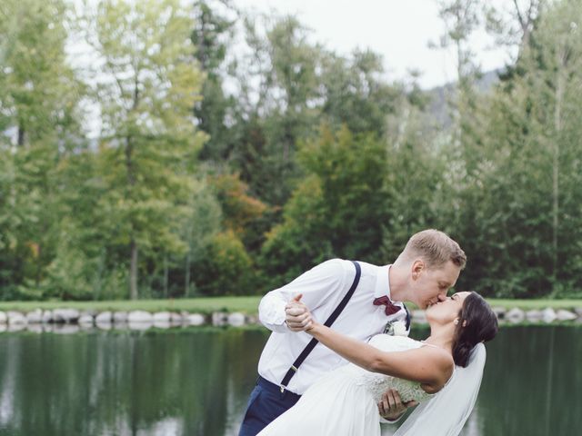 Mike and Vanessa&apos;s wedding in Rossland, British Columbia 1