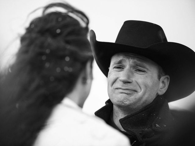 Leroy and Kateri's wedding in Banff, Alberta 5