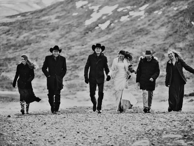 Leroy and Kateri's wedding in Banff, Alberta 6