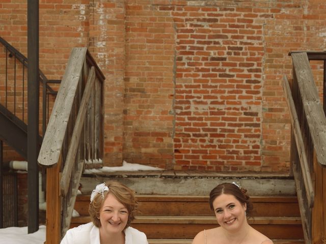 Kaitlyn and Meagan's wedding in Alliston, Ontario 6