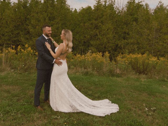 Jesse and Morgan&apos;s wedding in Keswick, Ontario 44