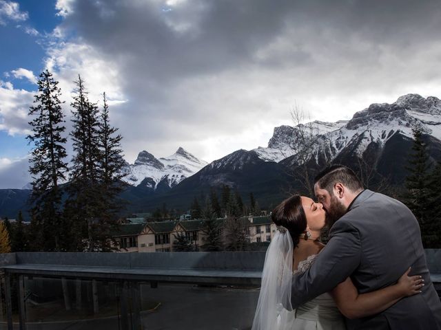 Chris and Michelle&apos;s wedding in Canmore, Alberta 6