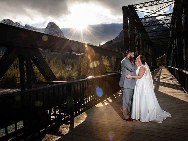 Chris and Michelle&apos;s wedding in Canmore, Alberta 8