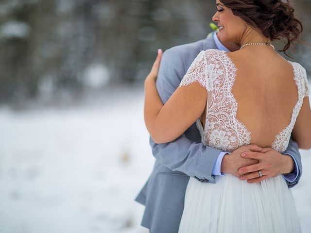 Adam and Sarah&apos;s wedding in Canmore, Alberta 13