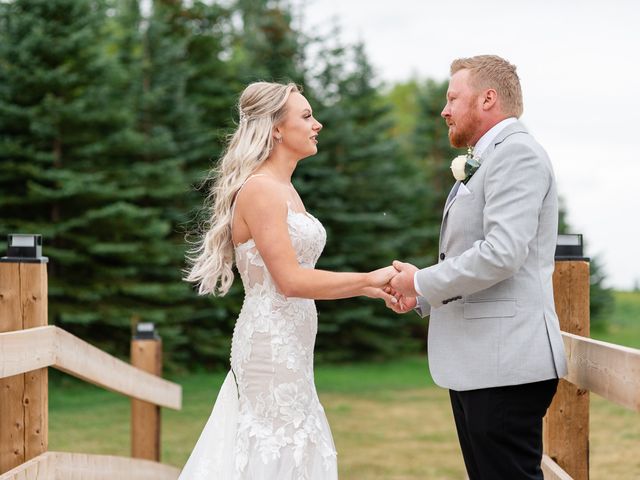 Chelsey and Ryan&apos;s wedding in Lacombe County, Alberta 24