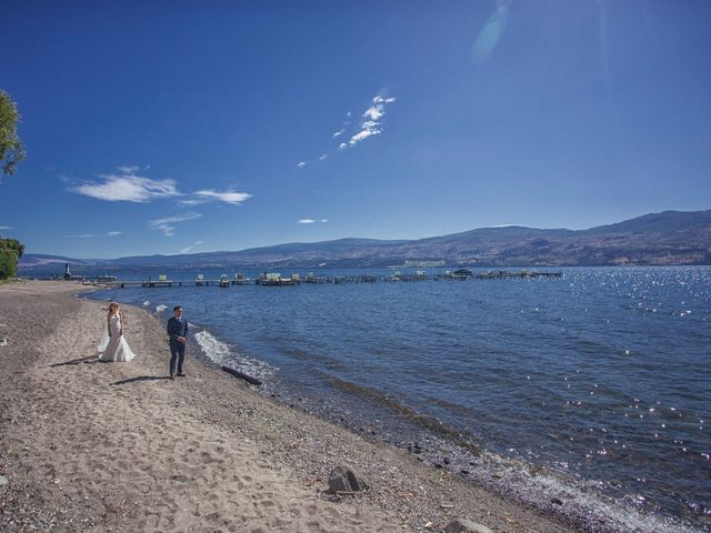 Gerard and Brianna&apos;s wedding in Kelowna, British Columbia 33