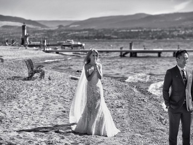 Gerard and Brianna&apos;s wedding in Kelowna, British Columbia 34