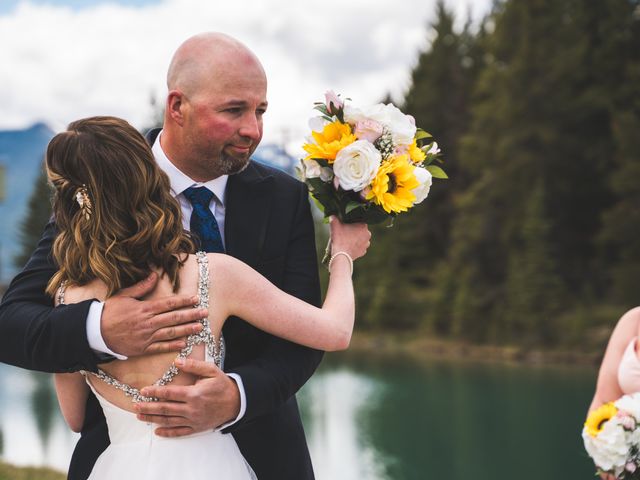 Alexis and Jordan&apos;s wedding in Banff, Alberta 7