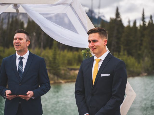 Alexis and Jordan&apos;s wedding in Banff, Alberta 8