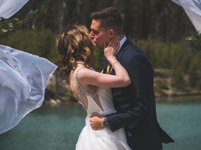 Alexis and Jordan&apos;s wedding in Banff, Alberta 11