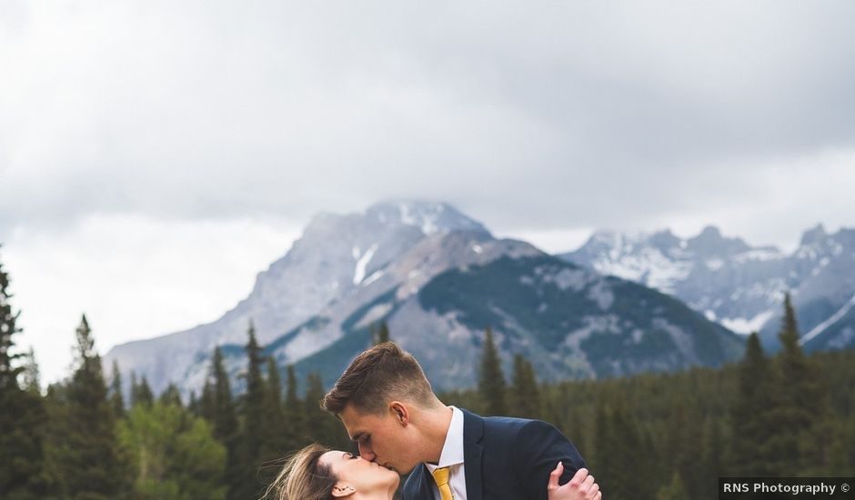 Alexis and Jordan's wedding in Banff, Alberta