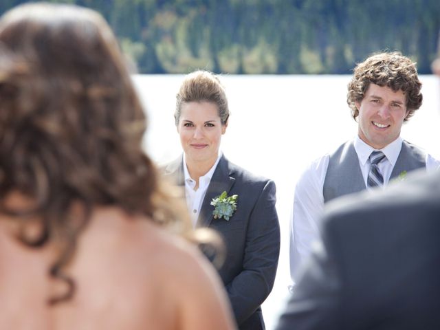 Amanda and Caroline&apos;s wedding in Jasper, Alberta 15