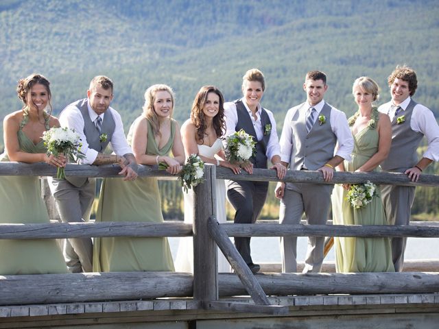 Amanda and Caroline&apos;s wedding in Jasper, Alberta 30