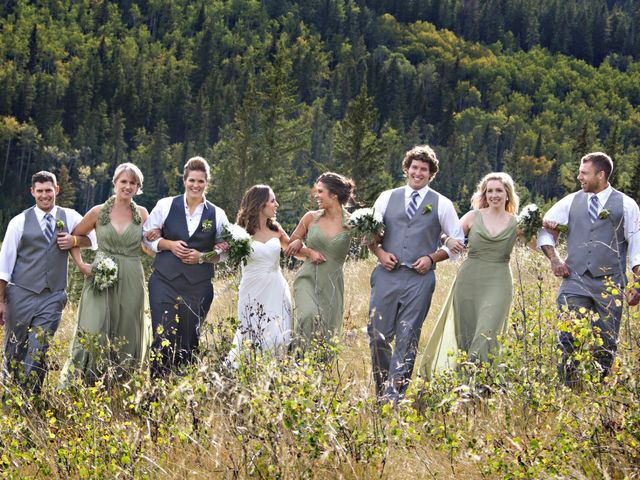 Amanda and Caroline&apos;s wedding in Jasper, Alberta 36