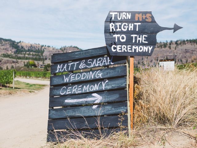 Matt and Sarah's wedding in Oliver, British Columbia 13