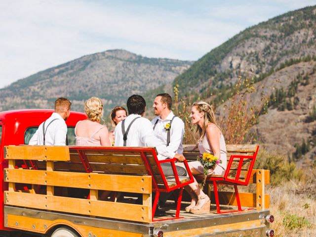 Matt and Sarah's wedding in Oliver, British Columbia 16