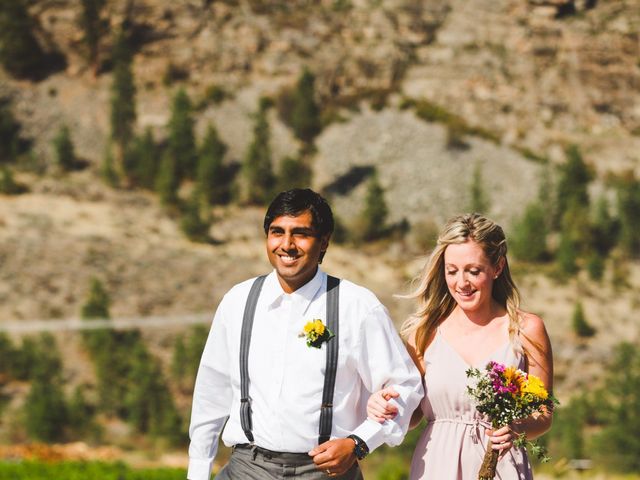 Matt and Sarah's wedding in Oliver, British Columbia 17