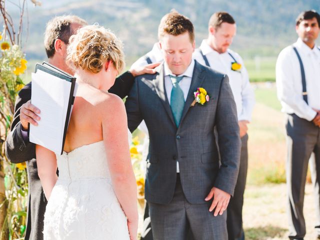 Matt and Sarah's wedding in Oliver, British Columbia 29