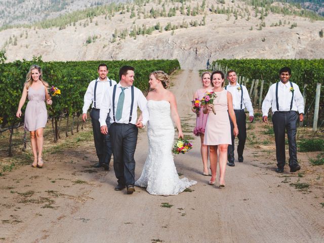 Matt and Sarah's wedding in Oliver, British Columbia 49