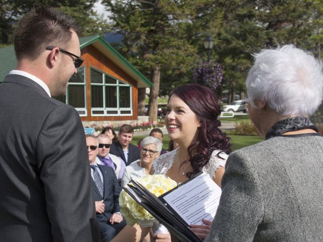 Greg and Jillian&apos;s wedding in Jasper, Alberta 26