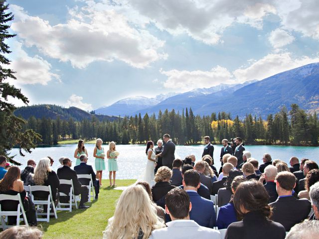 Greg and Jillian&apos;s wedding in Jasper, Alberta 2