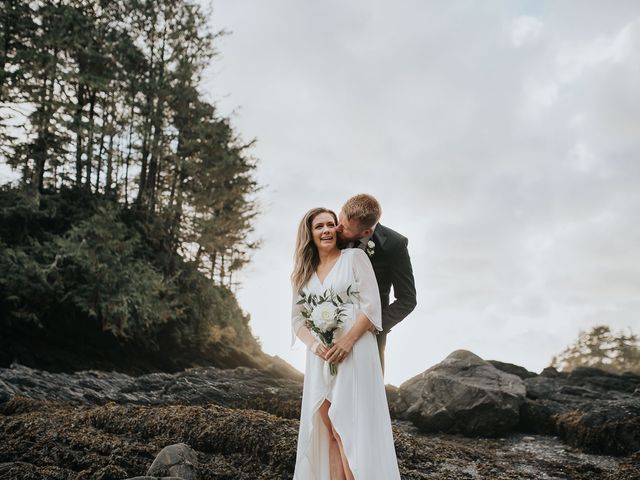 James and Anna&apos;s wedding in Port Renfrew, British Columbia 2