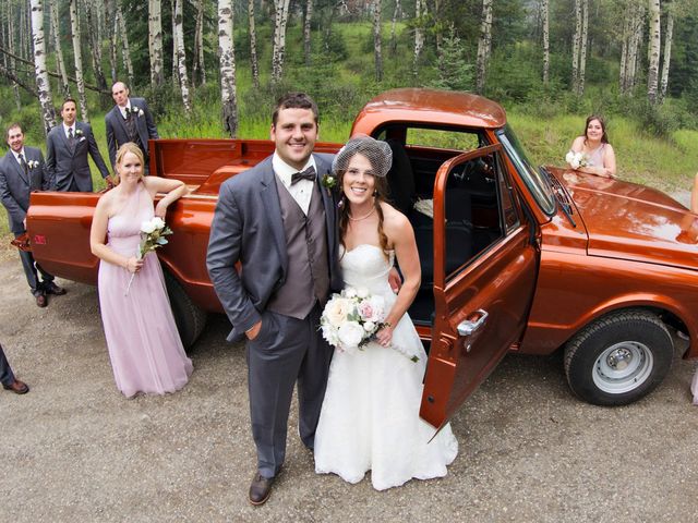 Chris and Jacinna&apos;s wedding in Jasper, Alberta 50
