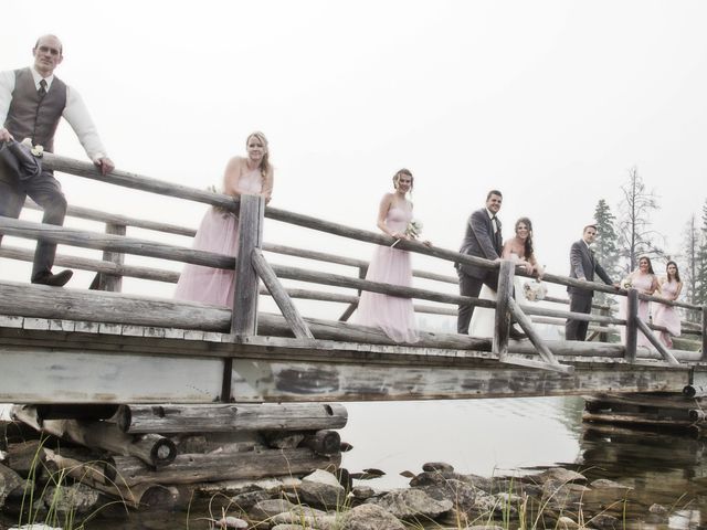 Chris and Jacinna&apos;s wedding in Jasper, Alberta 58