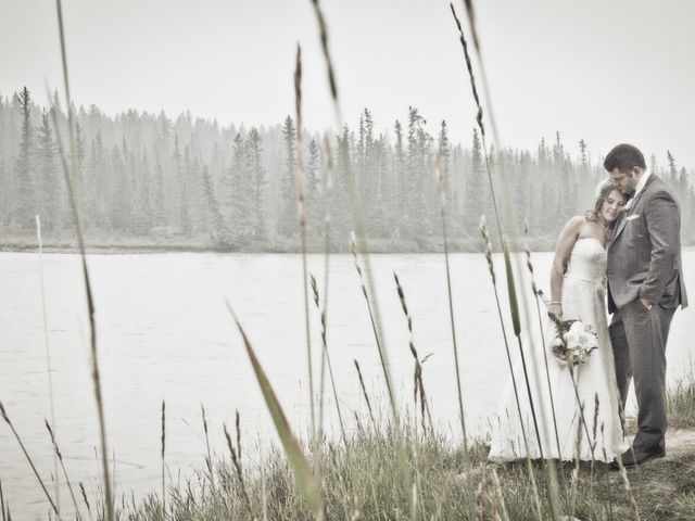 Chris and Jacinna&apos;s wedding in Jasper, Alberta 62