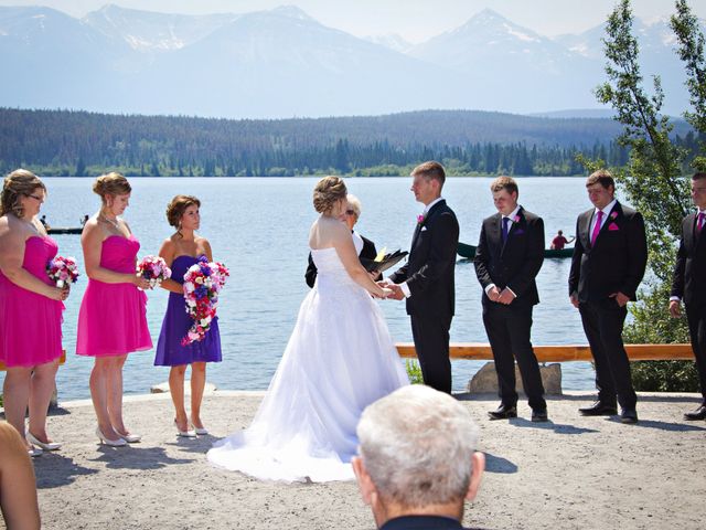 Kyle and Kristen's wedding in Jasper, Alberta 25