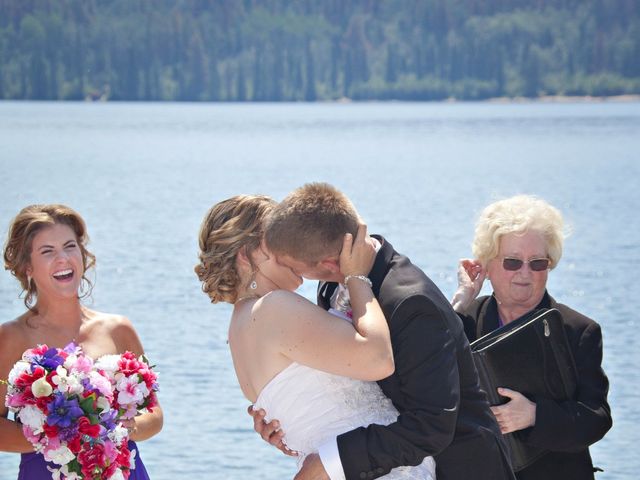 Kyle and Kristen&apos;s wedding in Jasper, Alberta 26