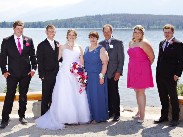 Kyle and Kristen&apos;s wedding in Jasper, Alberta 1