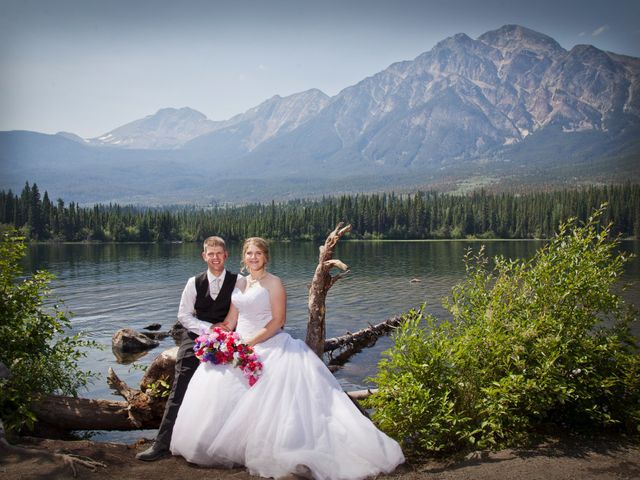 Kyle and Kristen's wedding in Jasper, Alberta 37