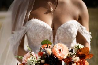 Blue Lakes floral design - 7