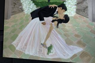 August in every brush - Live Wedding Painter - 4