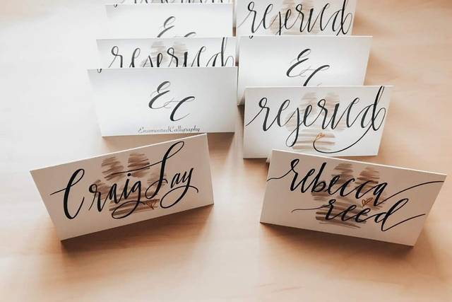Enamoured Calligraphy 1