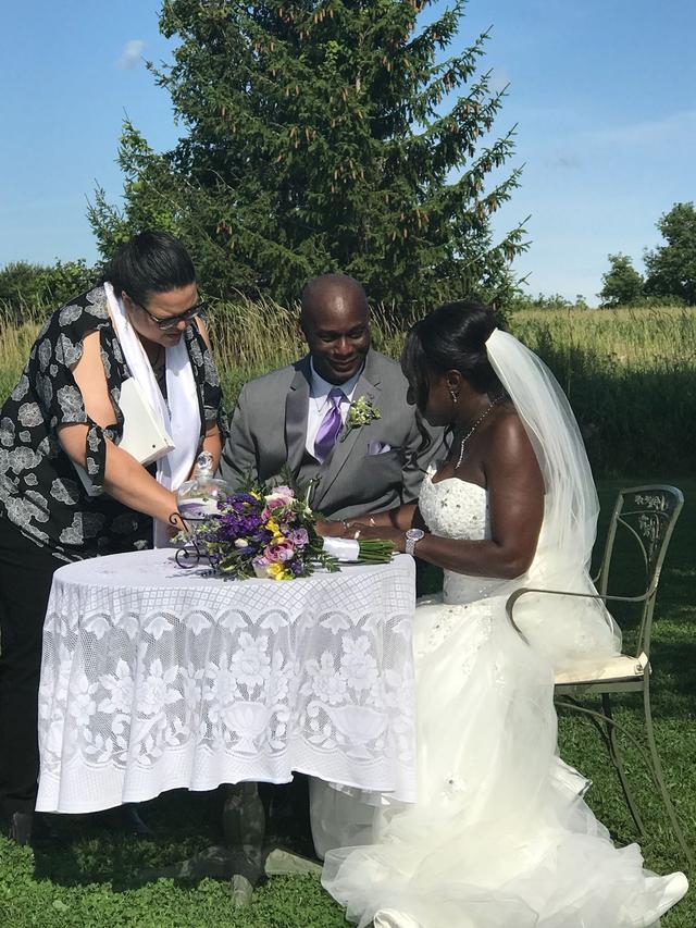 Rev. Darcelle Runciman - Your Wedding Officiant ~ The Infinity Centre - 2
