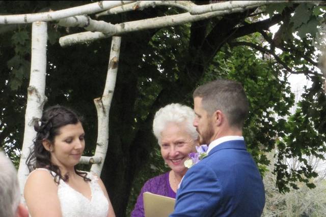 Rev. Mary McCandless ~ Four Seasons Celebrations, Wedding Officiant 5